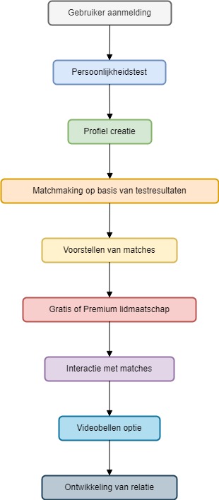 Diagram van het Matchmaking Proces